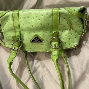 Prada knockoff purse green